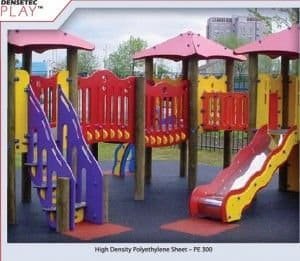 UV Stable Playground HDPE Sheet for Outdoor Use