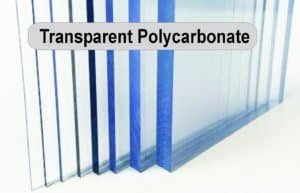 Transparent Tuffak and Zelux Polycarbonate Sheet and Plate
