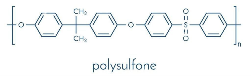 Polysulfone sheet and rod are excellent for chemical resistance and high heat applications